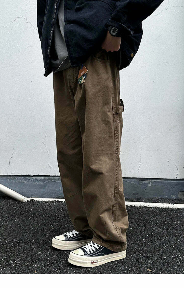 Vintage-Inspired Y2K Cargo Skirt in Coquette Aesthetic & Grunge Style - Pastel Goth Fashion