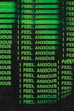 Vintage Aesthetic Anxious Slogan Graphic Tee for Women - Y2K Fashion Statement Piece