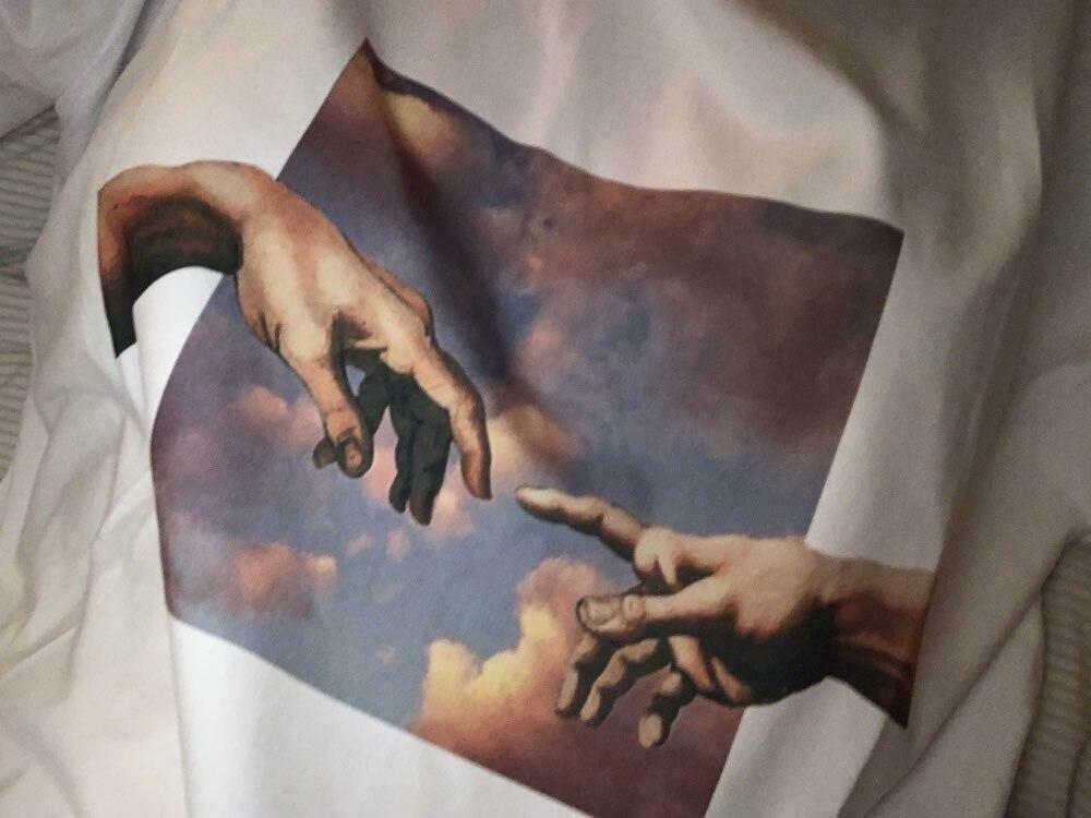 Vintage Aesthetic Michelangelo T-Shirt - Y2K Fashion with Coquette and Grunge Style