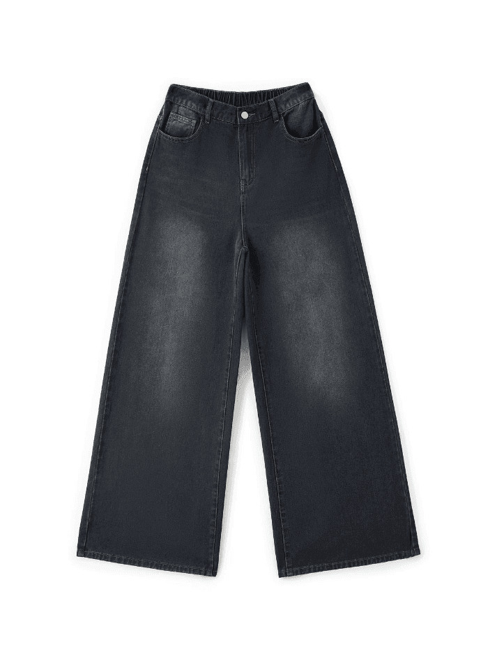 Vintage Blue 90s Boyfriend Jeans - Y2K Fashion Staple for Niche Women's Style