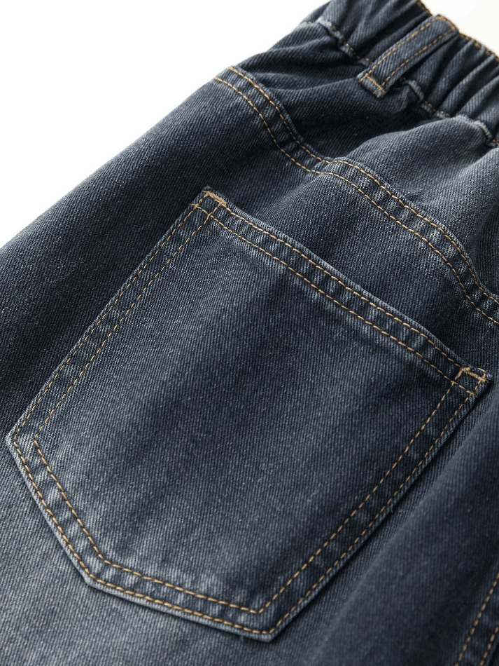 Vintage Blue 90s Boyfriend Jeans - Y2K Fashion Staple for Niche Women's Style