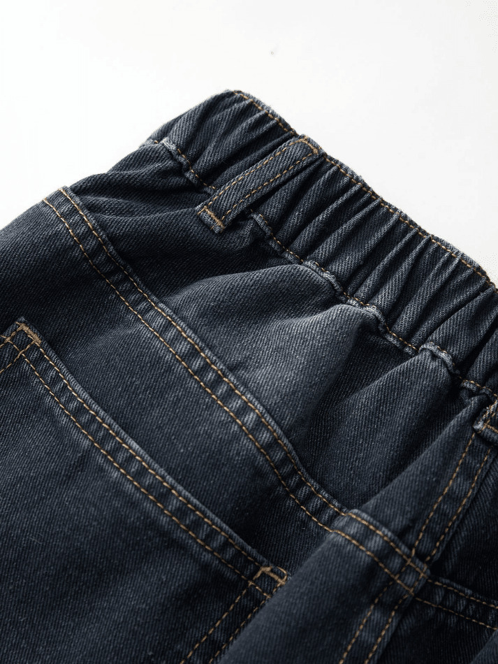 Vintage Blue 90s Boyfriend Jeans - Y2K Fashion Staple for Niche Women's Style