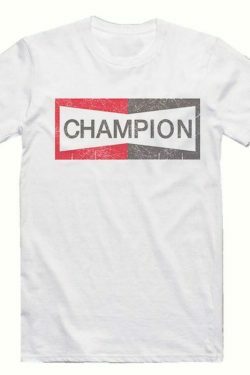 Vintage Champion T-Shirt: Y2K Fashion Staple with Coquette Aesthetic and Grunge Style