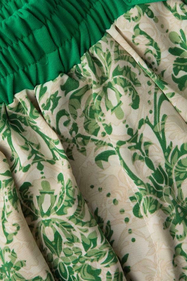 Vintage Floral Print Cargo Skirt - Y2K Aesthetic Coquette Style for Women