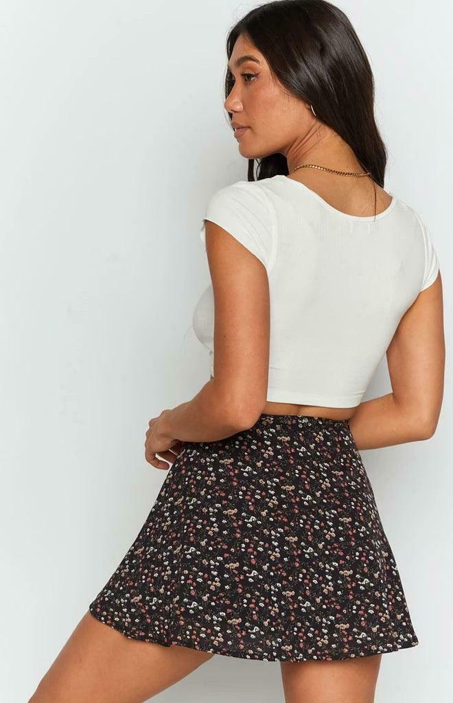 Vintage Leno High Waist Skirt - Y2K Fashion with Coquette Aesthetic & Grunge Vibes