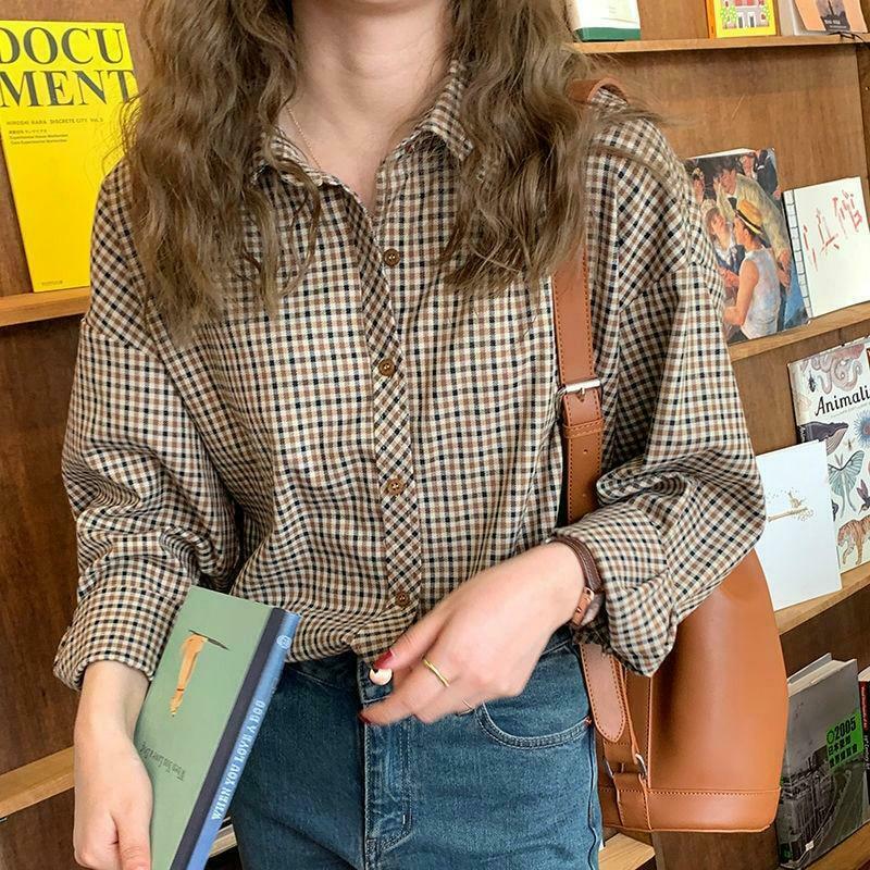 Vintage Plaid Shirt: Y2K Fashion with Coquette Aesthetic, Grunge Style, and Pastel Goth Vibes