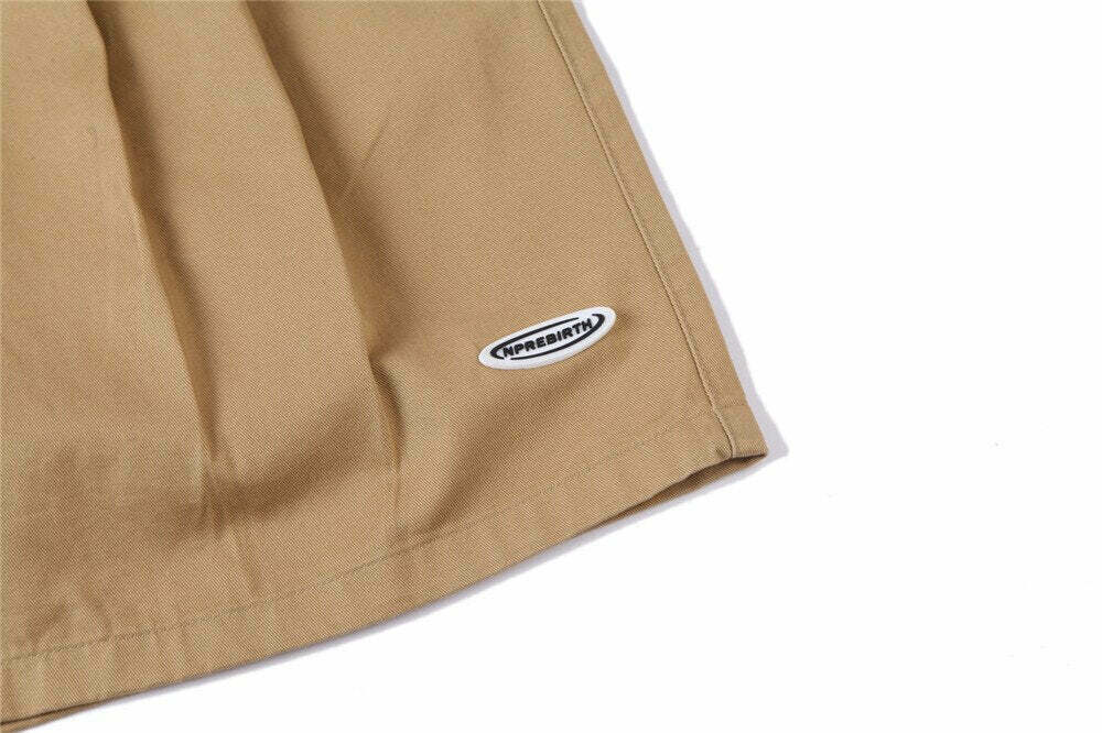 Vintage Pleated Skater Shorts: Y2K Fashion with Coquette Aesthetic & Grunge Vibes
