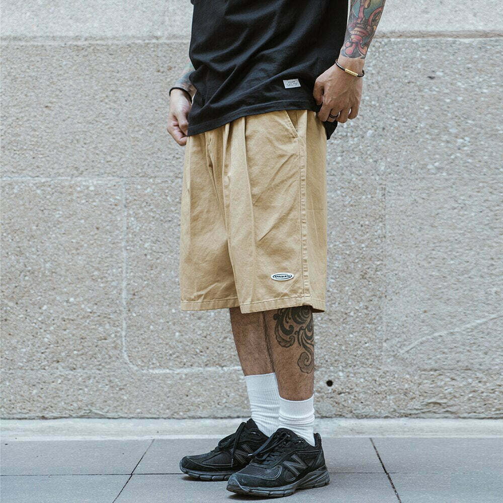 Vintage Pleated Skater Shorts: Y2K Fashion with Coquette Aesthetic & Grunge Vibes