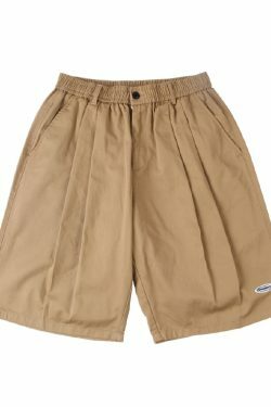 Vintage Pleated Skater Shorts: Y2K Fashion with Coquette Aesthetic & Grunge Vibes
