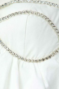 Vintage Rhinestone Mini Dress - Y2K Fashion Aesthetic with Coquette Style and Grunge Vibes