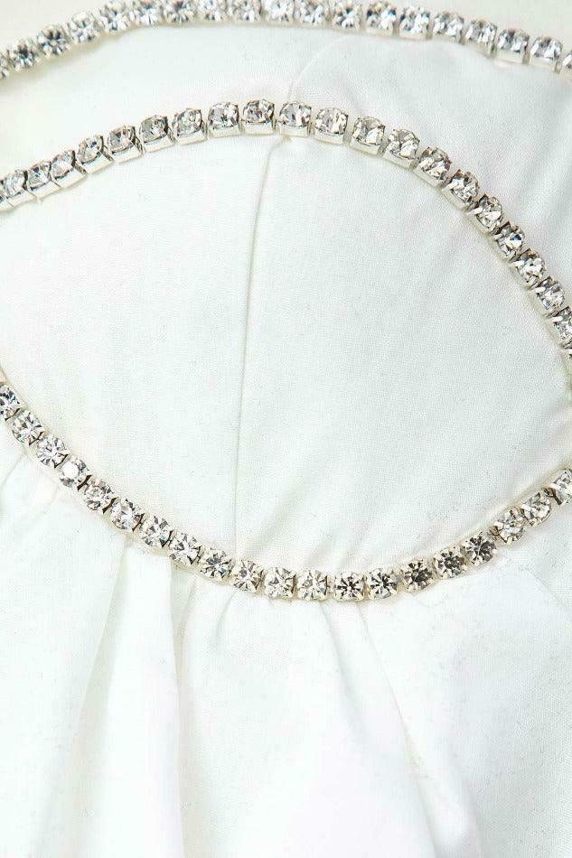 Vintage Rhinestone Mini Dress - Y2K Fashion Aesthetic with Coquette Style and Grunge Vibes