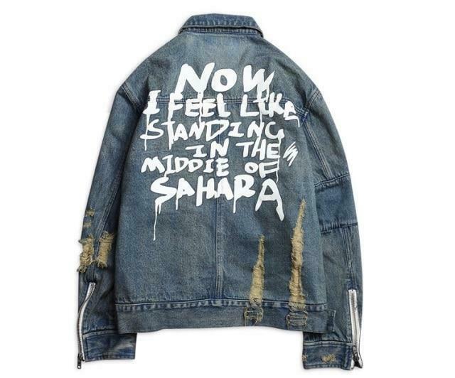 Vintage Sahara Denim Jacket - Y2K Aesthetic Grunge Style - Coquette Fashion Staple
