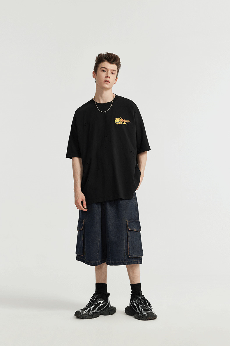 Vintage Skater Fit Cargo Jorts for Women - Y2K Aesthetic with Grunge Style, Coquette Fashion