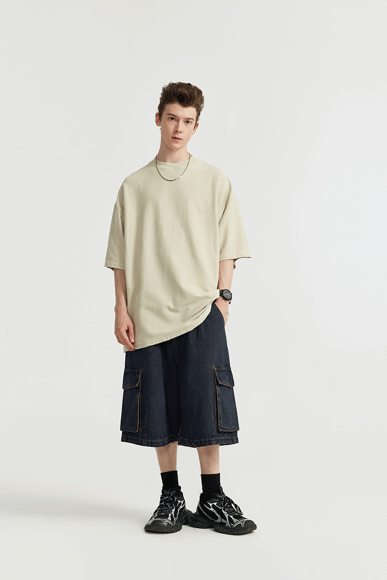 Vintage Skater Fit Cargo Jorts for Women - Y2K Aesthetic with Grunge Style, Coquette Fashion