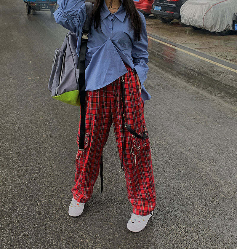 Vintage Y2K Aesthetic Cargo Skirt with Coquette Style and Grunge Vibes - Cute Tops and Hoodies