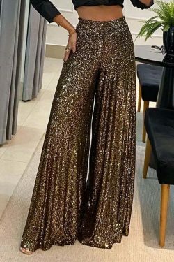 Vintage Y2K Aesthetic Cargo Skirt with Coquette Style and High Waist Wide Leg Pants