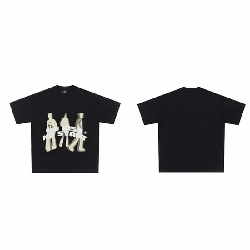 Vintage Y2K Aesthetic Graphic Tee - Coquette Style with Grunge and Preppy Vibes