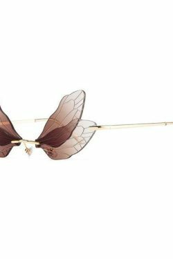 Vintage Y2K Fashion: Coquette Aesthetic Cargo Skirt & Wings Sunglasses