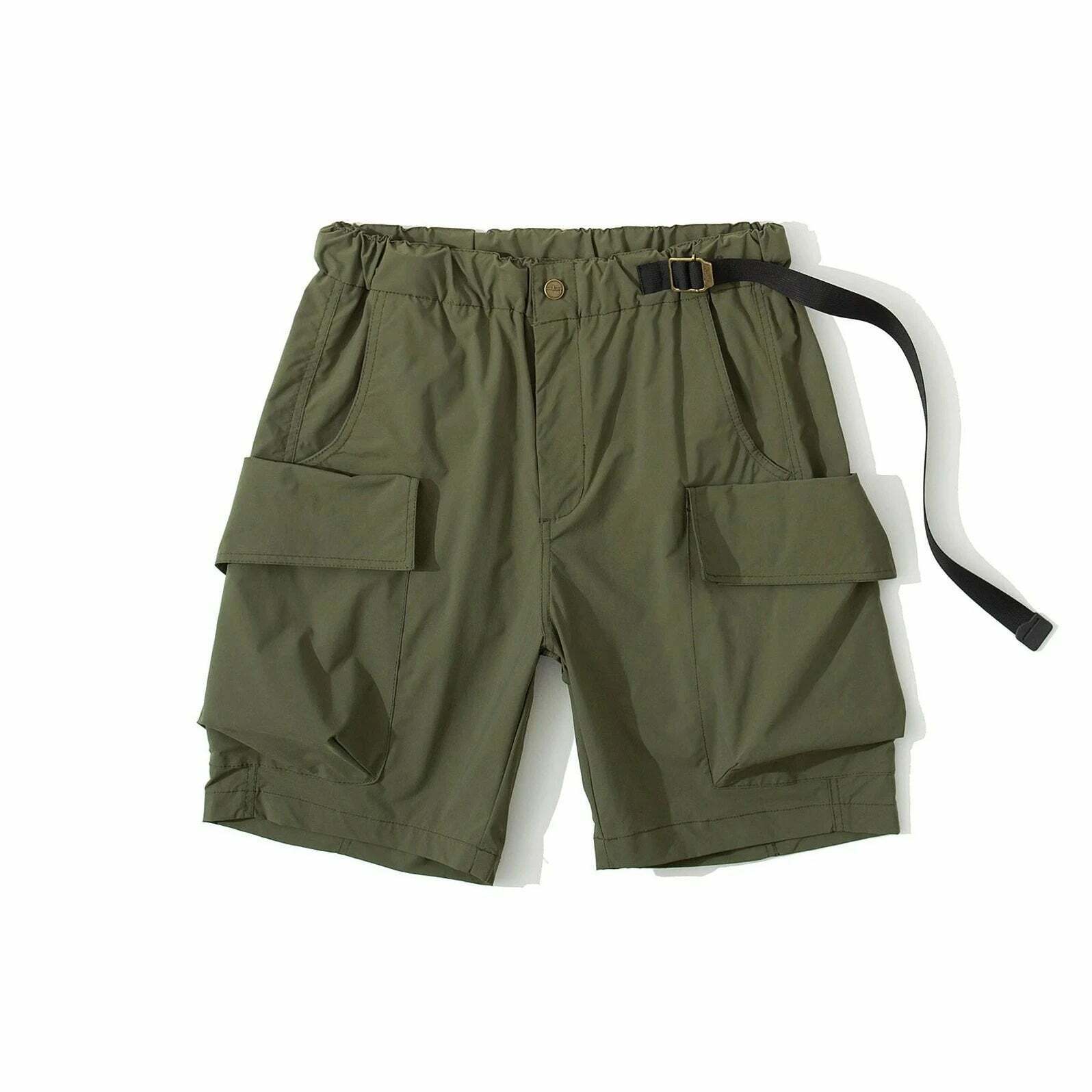 Vintage Y2K Style Cargo Skirt with Multiple Pockets - Grunge Aesthetic Women's Fashion