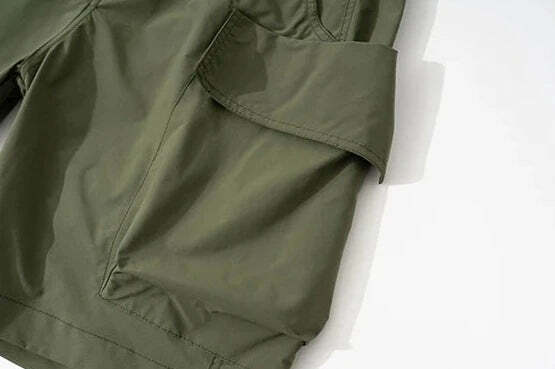 Vintage Y2K Style Cargo Skirt with Multiple Pockets - Grunge Aesthetic Women's Fashion