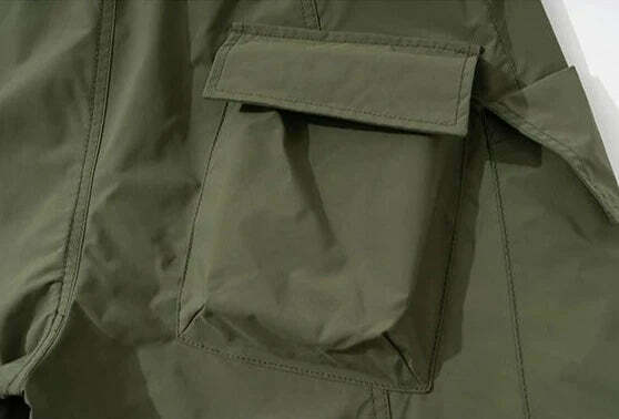 Vintage Y2K Style Cargo Skirt with Multiple Pockets - Grunge Aesthetic Women's Fashion