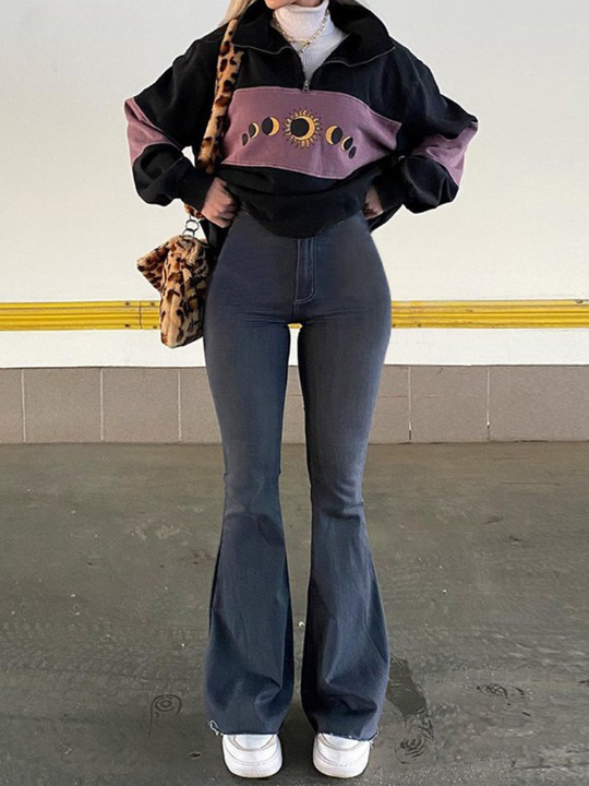 Whimsy Whisper Skinny Mom Jeans - Y2K Fashion Staple for Women with a Touch of Coquette Aesthetic