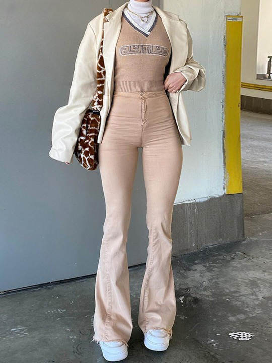 Whimsy Whisper Skinny Mom Jeans - Y2K Fashion Staple for Women with a Touch of Coquette Aesthetic