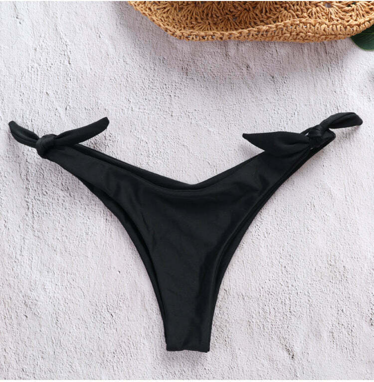 Y2K Aesthetic Bandage Bikini - Coquette Grunge Fashion - Cute Tops & Cargo