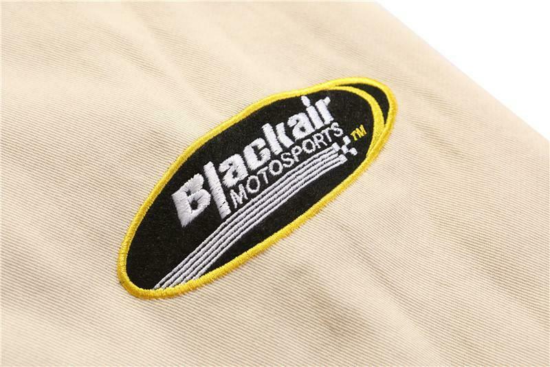 Y2K Aesthetic Black AIR Racing Jacket for Niche Women Fashion