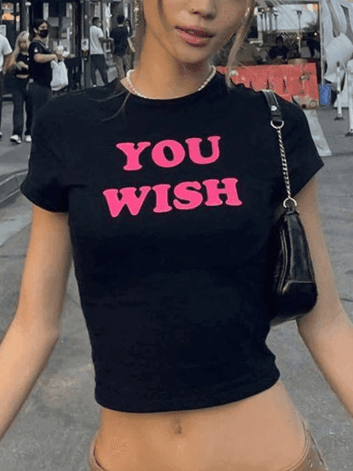 Y2K Aesthetic Black Crop Top with Coquette Style and Grunge Fashion Vibes