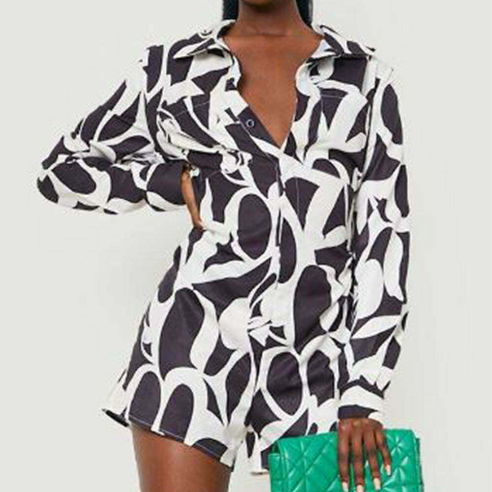 Y2K Aesthetic Black Long Sleeve Short Jumpsuit - Coquette Style Grunge Fashion Women's Clothing