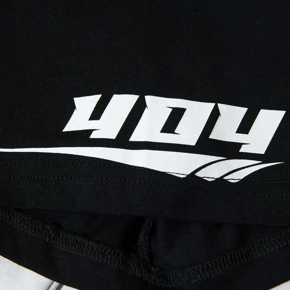 Y2K Aesthetic BOREFEND Sports Jersey with Collar - Vintage-inspired Grunge Style Women's Top