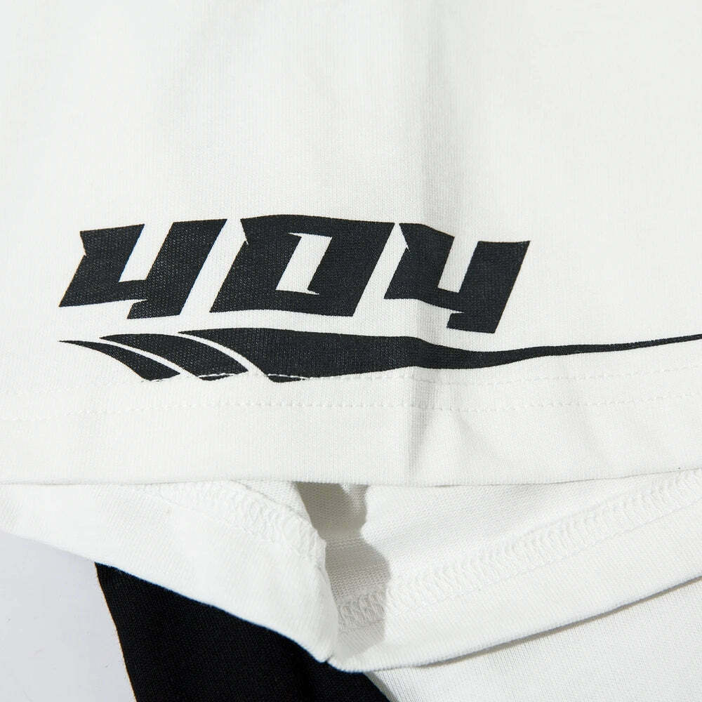 Y2K Aesthetic BOREFEND Sports Jersey with Collar - Vintage-inspired Grunge Style Women's Top