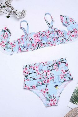 Y2K Aesthetic Bowknot Bikini Set - Coquette Style High Waist Swimwear