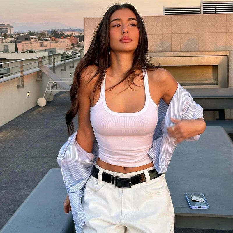 Y2K Aesthetic Cami Top: Coquette Grunge with Pastel Goth Vibes - Women's Fashion