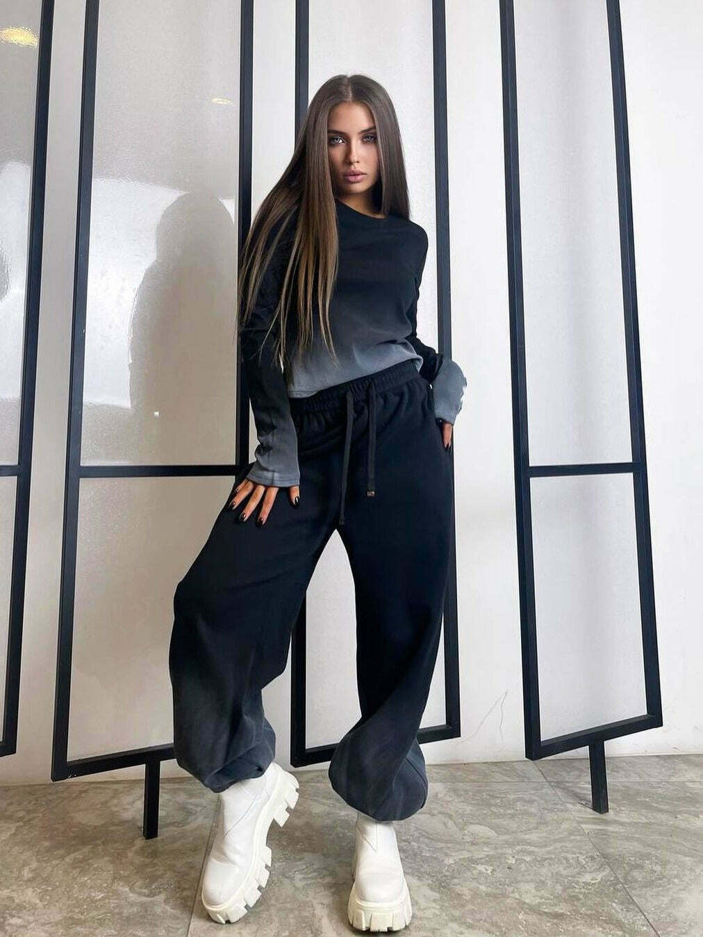 Y2K Aesthetic Cargo Skirt & Hoodie Set for Urban Street Style Women