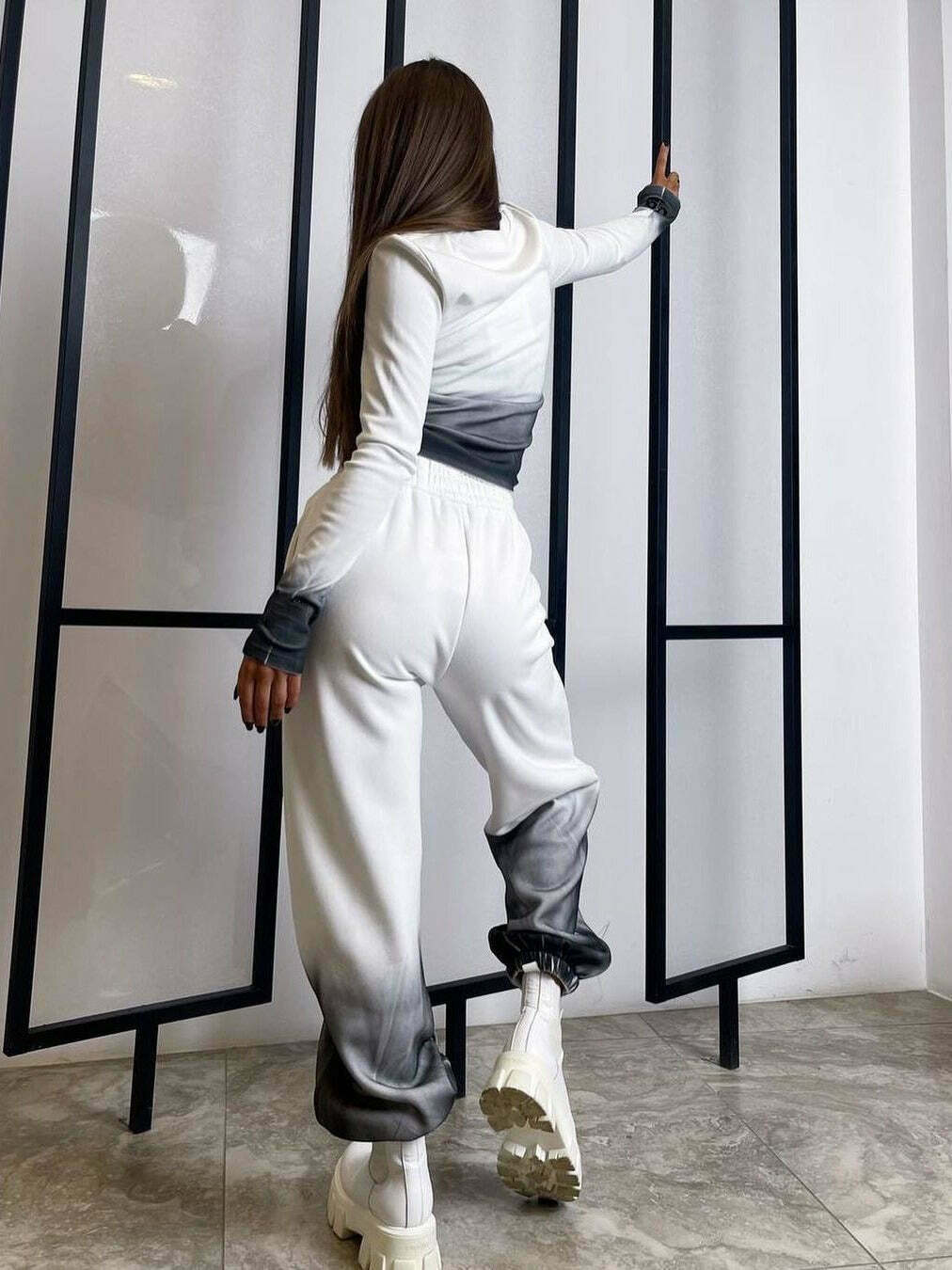 Y2K Aesthetic Cargo Skirt & Hoodie Set for Urban Street Style Women