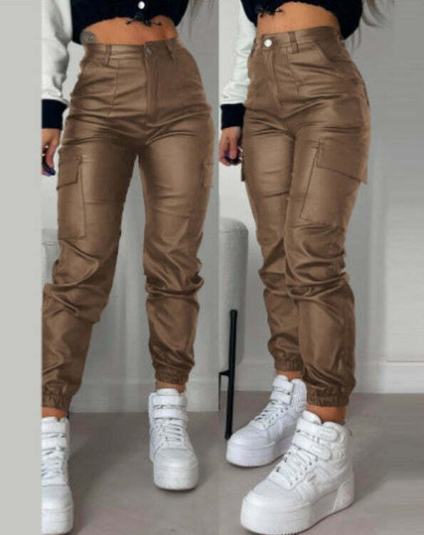 Y2K Aesthetic Cargo Skirt: Coquette Grunge with Pastel Goth Vibes