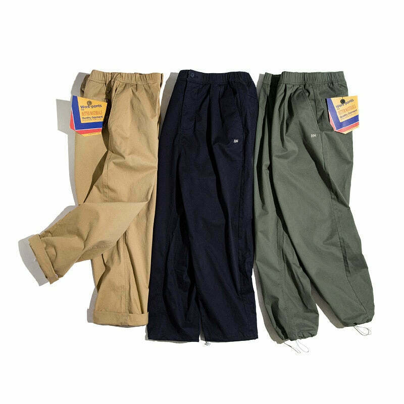 Y2K Aesthetic Cargo Skirt: Coquette Style Elasticated Workwear Pants