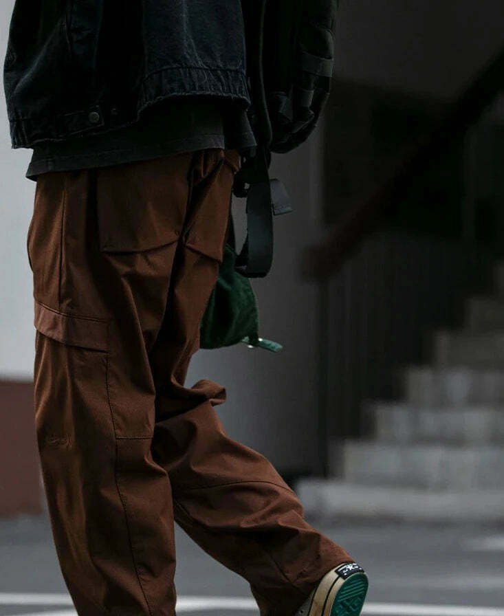 Y2K Aesthetic Cargo Skirt: Coquette Style Grunge Fashion Classic Cargo Pants