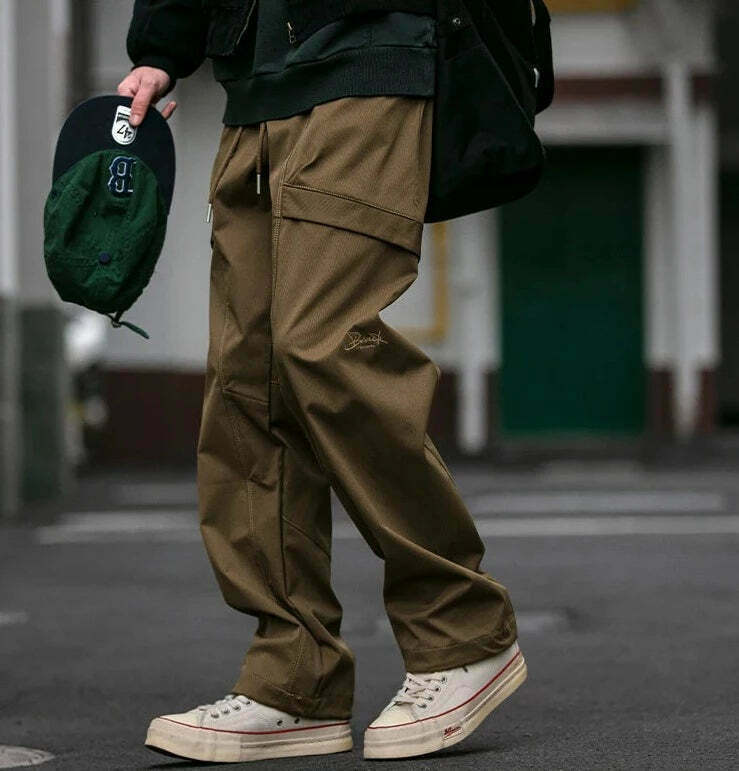 Y2K Aesthetic Cargo Skirt: Coquette Style Grunge Fashion Classic Cargo Pants