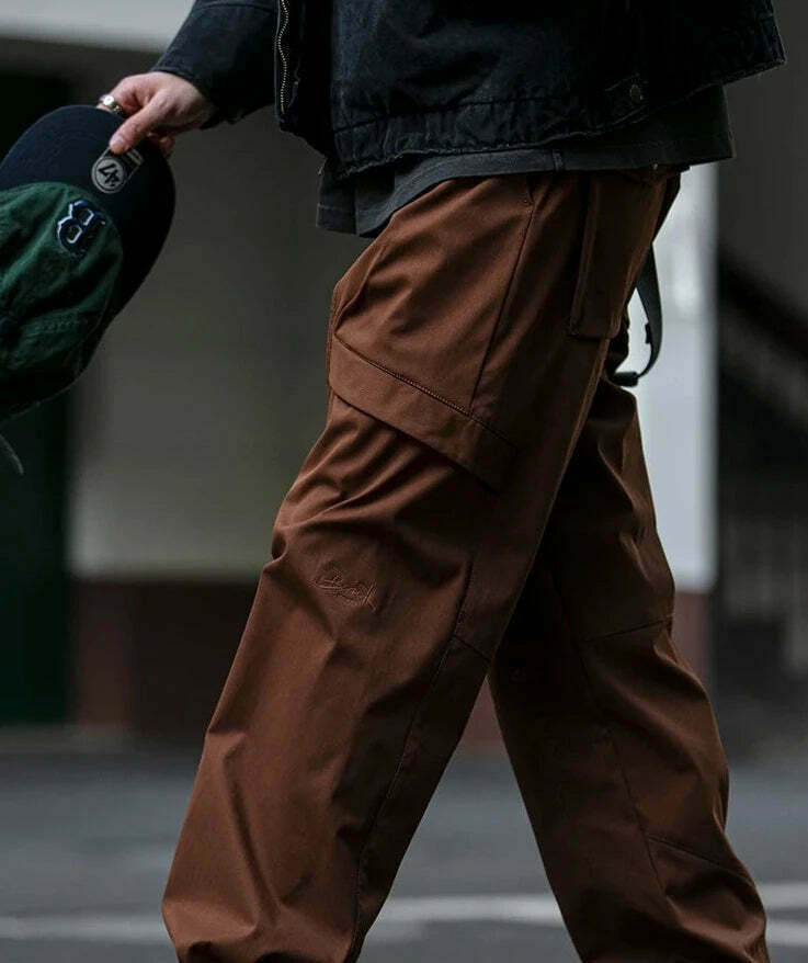Y2K Aesthetic Cargo Skirt: Coquette Style Grunge Fashion Classic Cargo Pants
