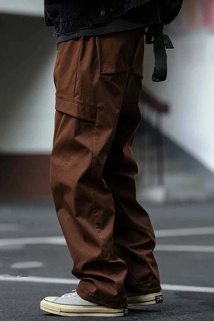 Y2K Aesthetic Cargo Skirt: Coquette Style Grunge Fashion Classic Cargo Pants