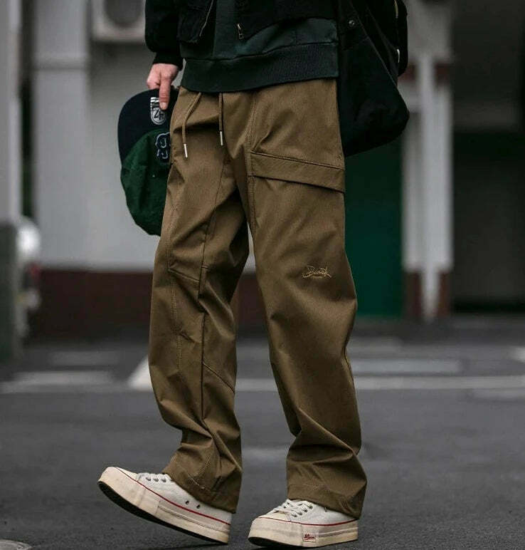 Y2K Aesthetic Cargo Skirt: Coquette Style Grunge Fashion Classic Cargo Pants