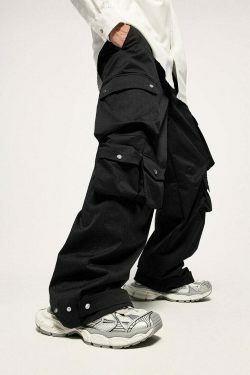 Y2K Aesthetic Cargo Skirt: Coquette Style Grunge Fashion for Women - Heavyweight Streetwear