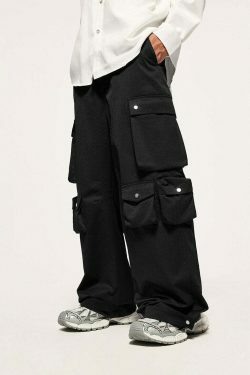 Y2K Aesthetic Cargo Skirt: Coquette Style Grunge Fashion for Women - Heavyweight Streetwear