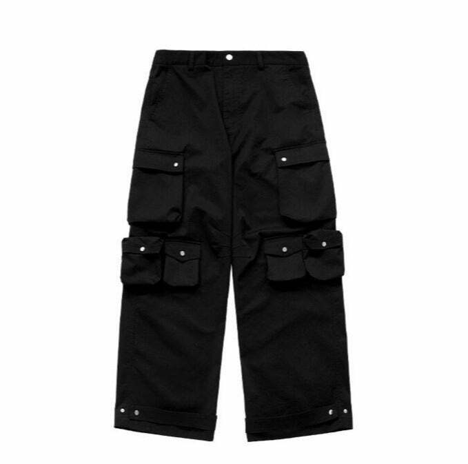 Y2K Aesthetic Cargo Skirt: Coquette Style Grunge Fashion for Women - Heavyweight Streetwear