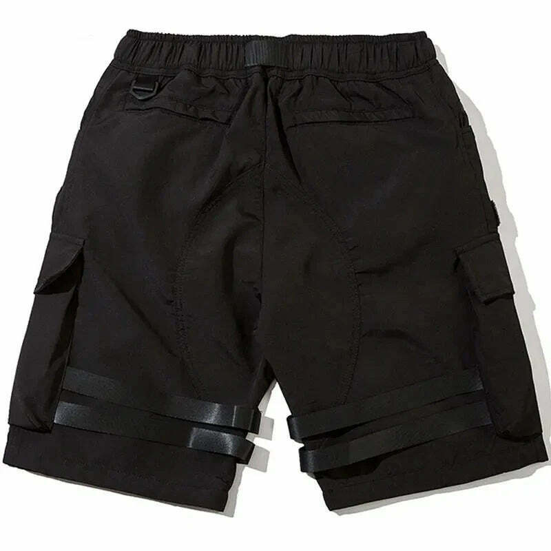 Y2K Aesthetic Cargo Skirt: Coquette Style Grunge Fashion for Women - Tactical Utility Cargo Shorts