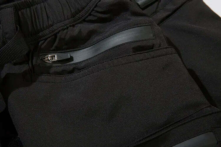 Y2K Aesthetic Cargo Skirt: Coquette Style Grunge Fashion for Women - Tactical Utility Cargo Shorts