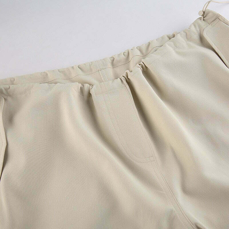 Y2K Aesthetic Cargo Skirt: Coquette Style Grunge Fashion with Cute Tops and Pastel Goth Vibes